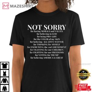 Democrat Anti Trump Indicted Liberal Human Rights T Shirt 1