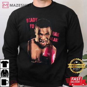 OG Mike Tyson Ready to Rage Again Vintage T Shirt 2