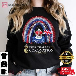 King Charles III Coronation 6th May 2023 Celebration T Shirts 3