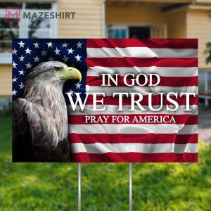 US Flag With Eagle In God We Trust Garden Decor Best Flag US Flag With Eagle In God We Trust Garden Decor Best Flag