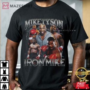 Mike Tyson Iron MIke Vintage T Shirt 1