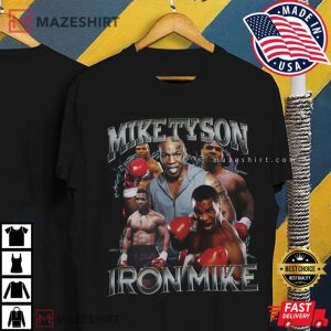 Mike Tyson Iron MIke Vintage T Shirt 3