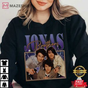 Retro Joe Jonas Brothers Band Vintage T Shirt 3