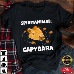 Spiritanimal Capybara T Shirt 4