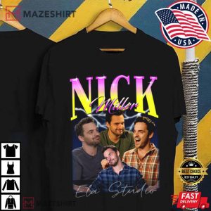 Nick Miller Homage Vintage New Girl T Shirt 3
