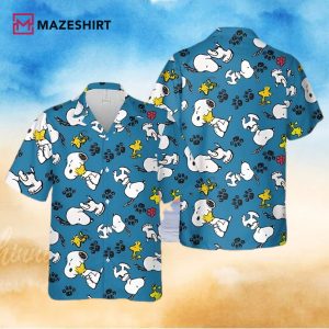 Snoopy And Woodstock Trending Hawaiian Shirts 2