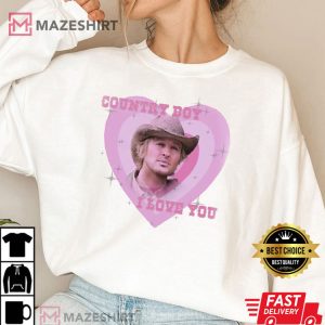 Owen Wilson Country Boy I Love You T Shirt 2