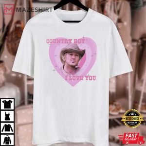 Owen Wilson Country Boy I Love You T Shirt 4