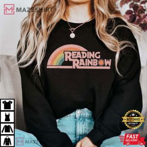 Reading Rainbow Shirt Gift For Book Lover T Shirt 2