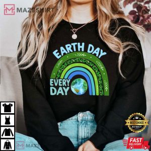 Earth Day Save The Planet Environmental Awareness Message T Shirt 2
