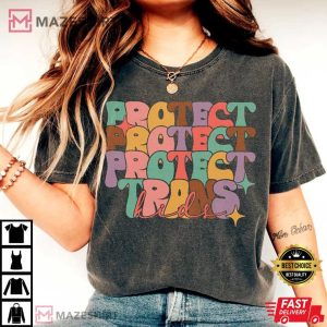 LGBT Protect Trans Kids Trans Awareness T-Shirt
