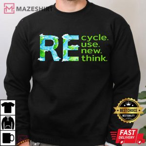 Recycle Reuse Renew Rethink Outfit For Earth Day 2023 T Shirt 4