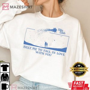 Billie Eilish Vintage Silly Me Music Lover Best T Shirt 3