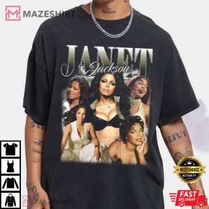 Vintage Janet Jackson Together Again Tour 2023 T Shirt 2