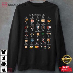 Coping Skills Alphabet T Shirt 4