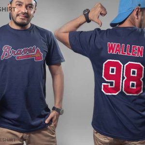 Morgan Wallen 98 Braves Gift For Fan T Shirt 2