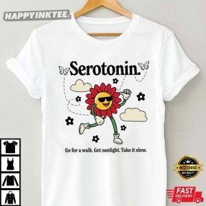 Serotonin Chemical Mental Health Matters T Shirt 2
