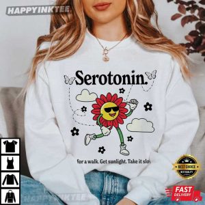 Serotonin Chemical Mental Health Matters T Shirt 3