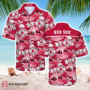 Boston Red Sox Tommy Bahama Hawaiian Shirt