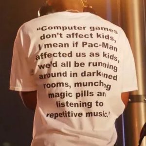 Computer Games Dont Affect Kids Pac Man T Shirt 1