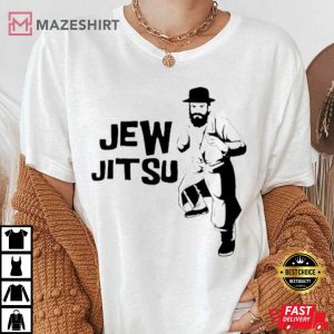 Funny Jew Jitsu Jiu Martial Arts T shirt 2