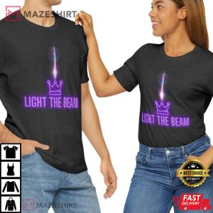 Light The Beam Sacramento Basketball Unisex Jersey T Shirt 4