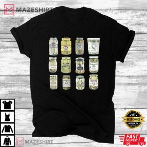 Pickle Jar Vintage Canned Pickles Funny T Shirt 4