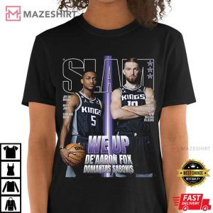DeAaron Fox And Domantas Sabonis Sacramento Kings T Shirt 2