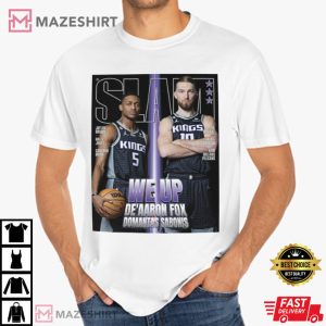 DeAaron Fox And Domantas Sabonis Sacramento Kings T Shirt 3