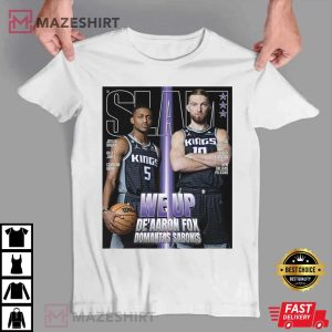 DeAaron Fox And Domantas Sabonis Sacramento Kings T Shirt 4