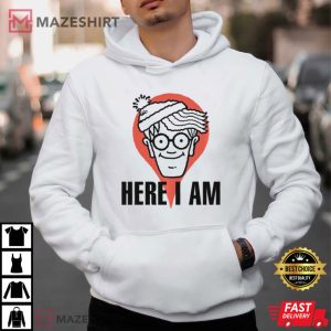 Wheres Waldo Here I Am Pocket Pullover T Shirt 3