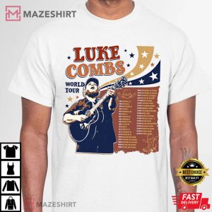 Country Concert Luke Combs World Tour 2023 T Shirt 3