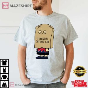 New England Patriots Bag Of Shame Football T Shirt 2