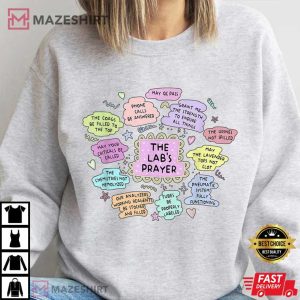Funny The Labs Prayer Affirmation T Shirt 2