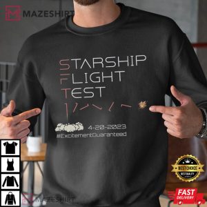 Starship Flight Test Milestone Best T Shirt 3