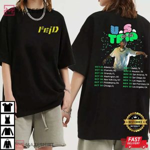 Felix Feid US 2023 Tour For Fan A Tour Of The Ferxxo T Shirt 1