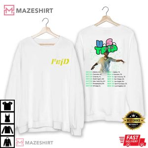 Felix Feid US 2023 Tour For Fan A Tour Of The Ferxxo T Shirt 3