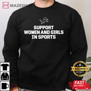 Brad Holmes Support Women And Girls In Sports T Shirt 2