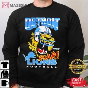 Brad Holmes Detroit Lions Roar Football T Shirt 3