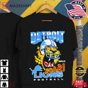 Brad Holmes Detroit Lions Roar Football T Shirt 4