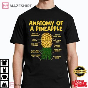 Anatomy Of A Pineapple T Shirt 2