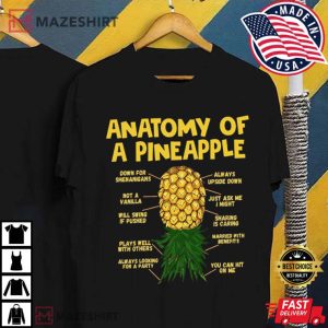 Anatomy Of A Pineapple T Shirt 4