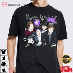 5 Seconds Of Summer Band Music T Shirt 2
