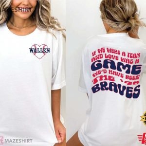 Morgan Wallen 98 Atlanta Braves Country Music T Shirt 1