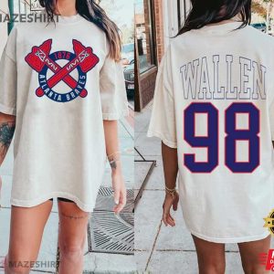 Morgan Wallen 98 Braves One Thing At A Time T Shirt 2