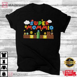 Personalization Super Mommio Super Daddio Kiddo T Shirt 4