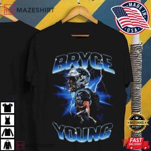 Bryce Young Panthers Unisex Softstyle T Shirt 1