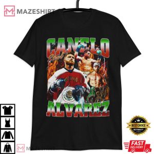 Canelo Alvarez Boxing Classic 90s Unisex Vintage T Shirt 3