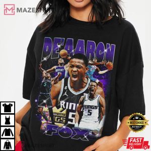 De'Aaron Fox Classic Vintage Bootleg T Shirt 2