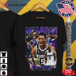 De'Aaron Fox Classic Vintage Bootleg T Shirt 3